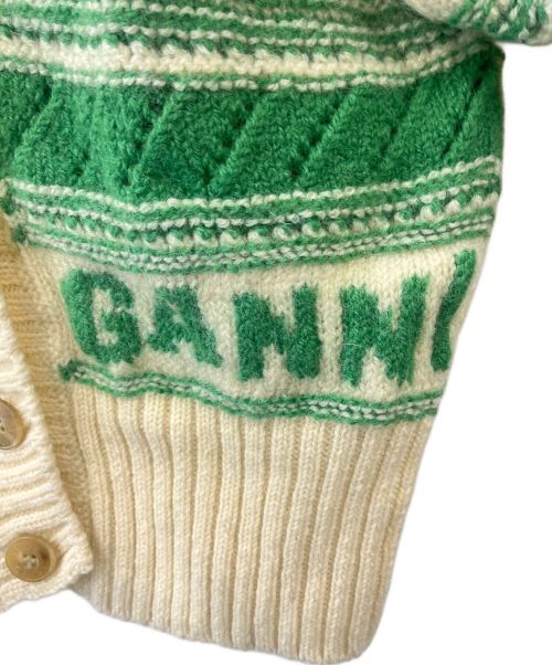 GANNI（ガニー）Ganni (ガニー) カーディガン グリーン サイズ:Sの古着・服飾アイテム