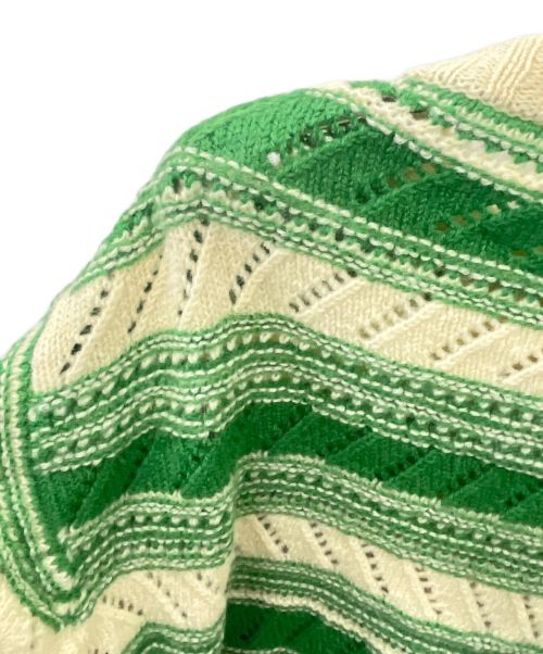 GANNI（ガニー）Ganni (ガニー) カーディガン グリーン サイズ:Sの古着・服飾アイテム