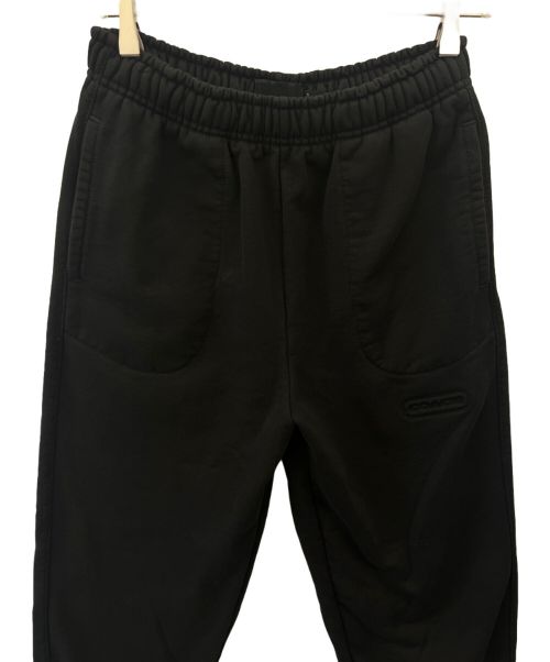 COACH（コーチ）COACH (コーチ) スウェットパンツ ブラック サイズ:Sの古着・服飾アイテム