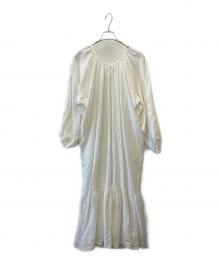 DOU BOCHI BROGLIERE（ドゥボキ エリック ベルジェール）の古着「ワンピース」｜ホワイト