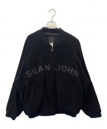 SEAN JOHN（ショーンジョン）の古着「SEAN JOHN　中綿ジャケット」｜ブラック