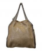 STELLA McCARTNEYステラマッカートニー）の古着「STELLA McCARTNEY　ファラベラミニ　チェーンバッグ」｜ベージュ