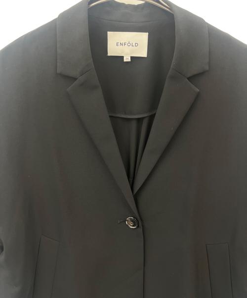 ENFOLD（エンフォルド）ENFOLD (エンフォルド) ジャケット ブラック サイズ:36の古着・服飾アイテム