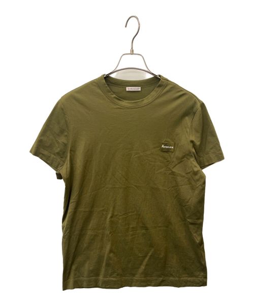 MONCLER（モンクレール）MONCLER (モンクレール) 半袖カットソー グリーン サイズ:Mの古着・服飾アイテム