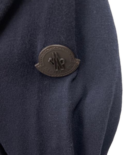 MONCLER（モンクレール）MONCLER (モンクレール) maglia tricot cardigan ネイビー サイズ:Mの古着・服飾アイテム