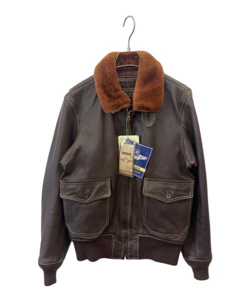 MORGAN PRODUCTS（モーガン プロダクツ）MORGAN PRODUCTS (モーガン プロダクツ) G-1フライトジャケット ブラウン サイズ:38の古着・服飾アイテム