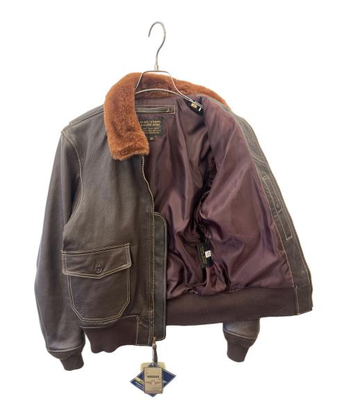 MORGAN PRODUCTS（モーガン プロダクツ）MORGAN PRODUCTS (モーガン プロダクツ) G-1フライトジャケット ブラウン サイズ:38の古着・服飾アイテム