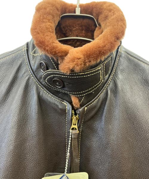 MORGAN PRODUCTS（モーガン プロダクツ）MORGAN PRODUCTS (モーガン プロダクツ) G-1フライトジャケット ブラウン サイズ:38の古着・服飾アイテム