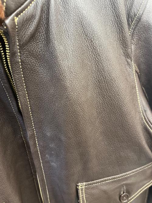 MORGAN PRODUCTS（モーガン プロダクツ）MORGAN PRODUCTS (モーガン プロダクツ) G-1フライトジャケット ブラウン サイズ:38の古着・服飾アイテム