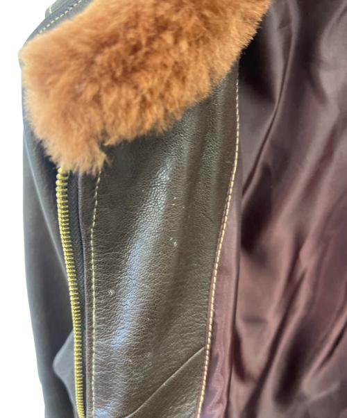 MORGAN PRODUCTS（モーガン プロダクツ）MORGAN PRODUCTS (モーガン プロダクツ) G-1フライトジャケット ブラウン サイズ:38の古着・服飾アイテム