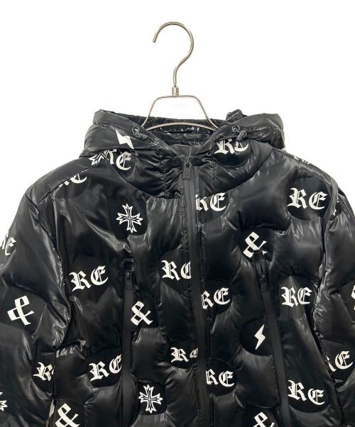 RTEG（アダムスジャグラー）RTEG (アダムスジャグラー) 中綿ジャケット ブラック サイズ:Sの古着・服飾アイテム