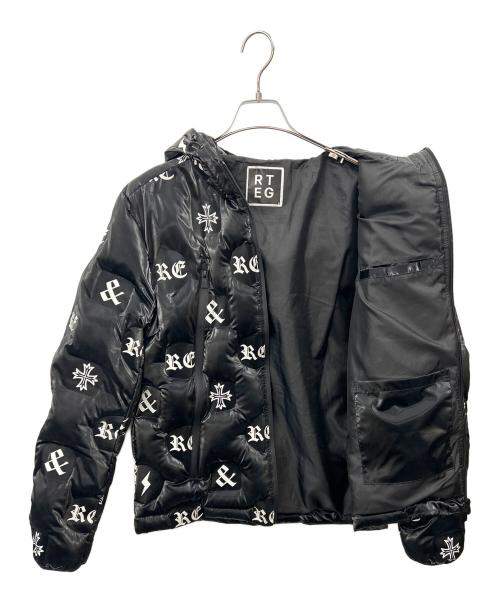 RTEG（アダムスジャグラー）RTEG (アダムスジャグラー) 中綿ジャケット ブラック サイズ:Sの古着・服飾アイテム