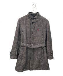 R.J.B（アールジェイビー）の古着「ウールスタンドカラーコート」｜ブラック