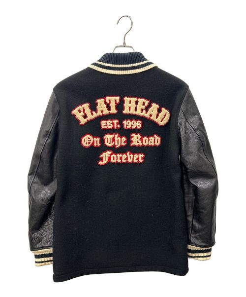 THE FLAT HEAD（ザ・フラットヘッド）THE FLAT HEAD (ザ・フラットヘッド) スタジャン ブラック サイズ:40の古着・服飾アイテム