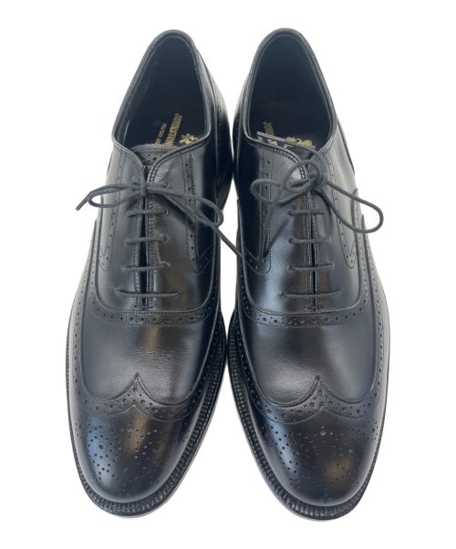 JOHNSTON&MURPHY（ジョンストン＆マーフィー）JOHNSTON&MURPHY (ジョンストン＆マーフィー) ドレスシューズ ブラック サイズ:8の古着・服飾アイテム