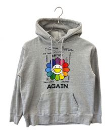 ゆず（ユズ）の古着「パーカー」｜グレー