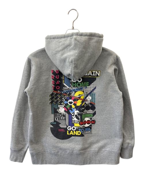 ゆず（ユズ）ゆず (ユズ) パーカー グレー サイズ:XLの古着・服飾アイテム