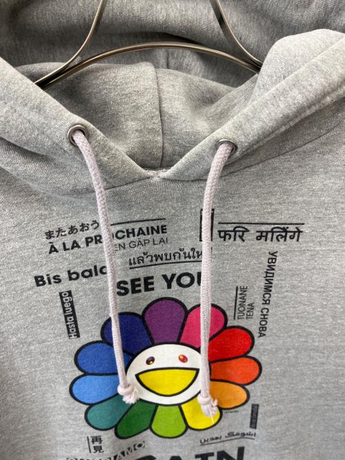 ゆず（ユズ）ゆず (ユズ) パーカー グレー サイズ:XLの古着・服飾アイテム