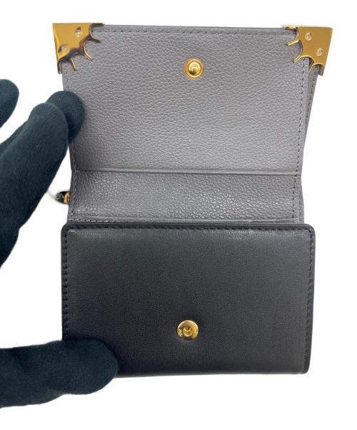 Samantha Thavasa（サマンサタバサ）Samantha Thavasa (サマンサタバサ) DISNEY (ディズニー) Disney　ナイトメアービフォアクリスマス　3つ折り財布 ブラックの古着・服飾アイテム