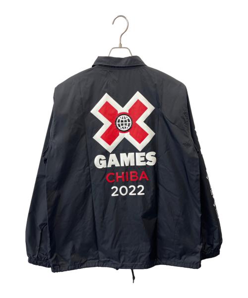 HUF（ハフ）HUF (ハフ) コーチジャケット ブラック サイズ:XLの古着・服飾アイテム