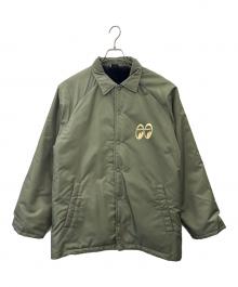 Moon Equipped（ムーンアイズ）の古着「MOON EQUIPPED　コーチジャケット」｜オリーブ