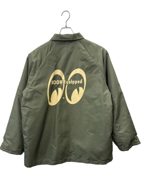 Moon Equipped（ムーンアイズ）Moon Equipped (ムーンアイズ) MOON EQUIPPED　コーチジャケット オリーブ サイズ:ＸＬの古着・服飾アイテム