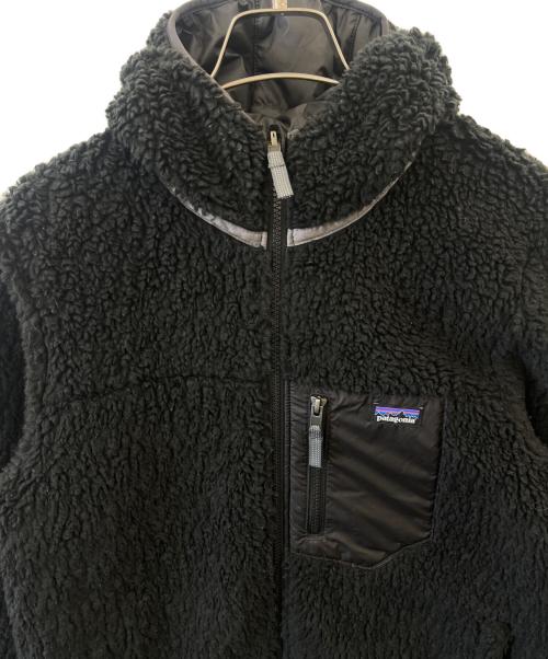 Patagonia（パタゴニア）Patagonia (パタゴニア) リバーシブルフリースジャケット ブラック サイズ:XXL 16-18の古着・服飾アイテム