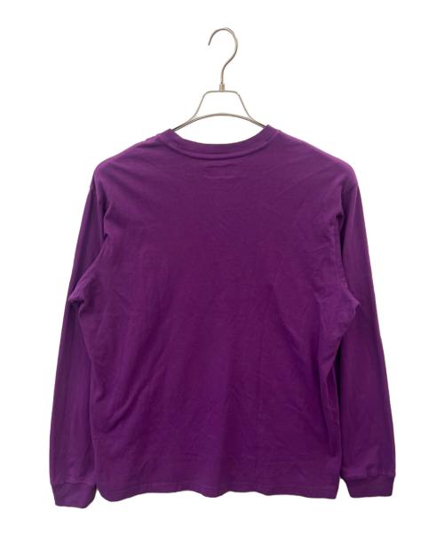 SUPREME（シュプリーム）Supreme (シュプリーム) カットソー パープル サイズ:Mの古着・服飾アイテム