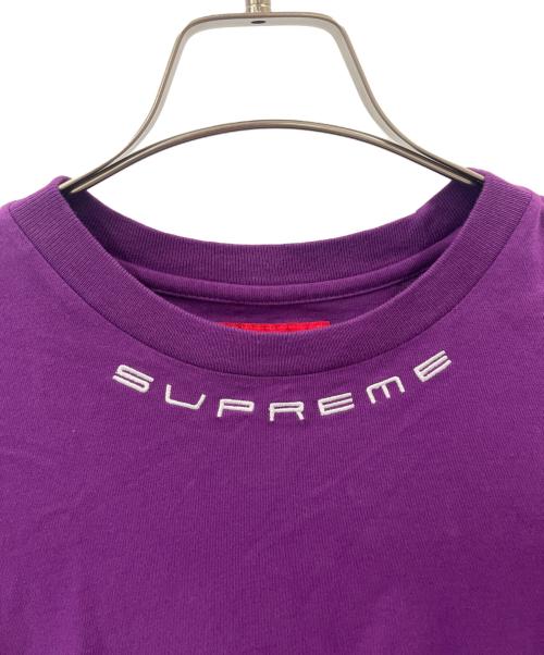 SUPREME（シュプリーム）Supreme (シュプリーム) カットソー パープル サイズ:Mの古着・服飾アイテム