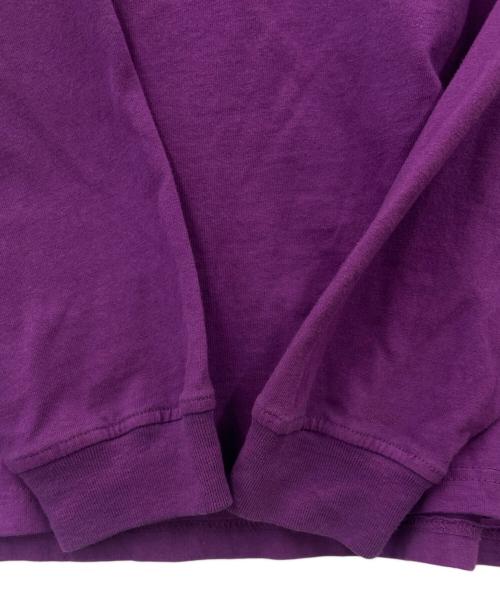 SUPREME（シュプリーム）Supreme (シュプリーム) カットソー パープル サイズ:Mの古着・服飾アイテム