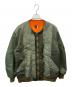 FACETASM（ファセッタズム）の古着「BUG MA-1ジャケット」｜オリーブ