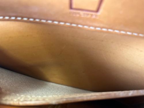 土屋鞄（ツチヤカバン）土屋鞄 (ツチヤカバン) レザートートバッグ ブラウンの古着・服飾アイテム