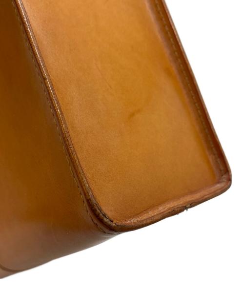 土屋鞄（ツチヤカバン）土屋鞄 (ツチヤカバン) レザートートバッグ ブラウンの古着・服飾アイテム