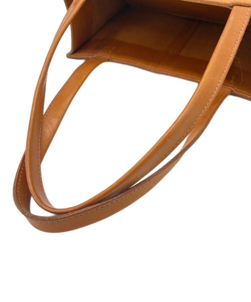 土屋鞄（ツチヤカバン）土屋鞄 (ツチヤカバン) レザートートバッグ ブラウンの古着・服飾アイテム