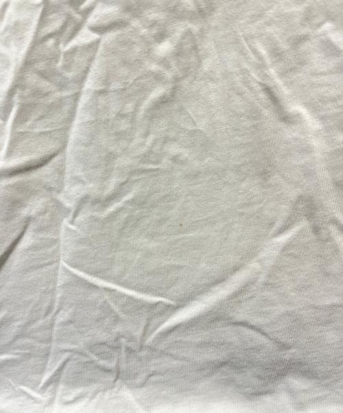 MONCLER（モンクレール）MONCLER (モンクレール) モックネックロゴカットソー ホワイト サイズ:Lの古着・服飾アイテム