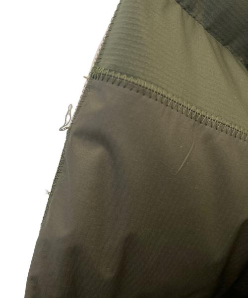 THE NORTH FACE（ザ ノース フェイス）THE NORTH FACE (ザ ノース フェイス) JUNYA WATANABE MAN (ジュンヤワタナベマン) ナイロンリップストップエステルパッチワークヌプシ ダウンジャケット サイズ:Lの古着・服飾アイテム