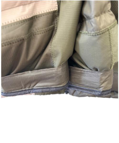 THE NORTH FACE（ザ ノース フェイス）THE NORTH FACE (ザ ノース フェイス) JUNYA WATANABE MAN (ジュンヤワタナベマン) ナイロンリップストップエステルパッチワークヌプシ ダウンジャケット サイズ:Lの古着・服飾アイテム