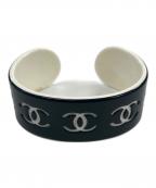 CHANELシャネル）の古着「バングル」｜ブラック×ホワイト