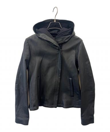 theory luxe セオリーリュクス ラムレザーダウンジャケット38羊革 中古・古着通販】theory luxe (セオリーリュクス) レザージャケット