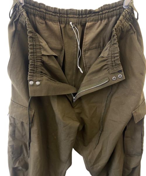 Y-3（ワイスリー）Y-3 (ワイスリー) カーゴパンツ オリーブ サイズ:Mの古着・服飾アイテム