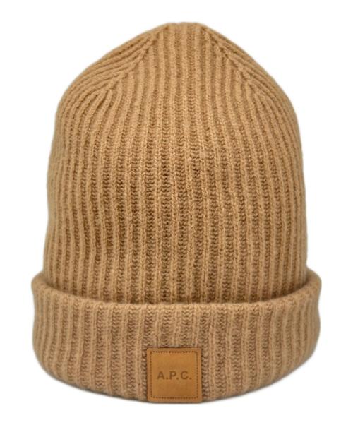 A.P.C.（アーペーセー）A.P.C. (アーペーセー) A.P.C. ニット帽 ブラウン サイズ:Mの古着・服飾アイテム