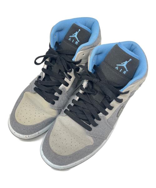 NIKE（ナイキ）NIKE (ナイキ) Air Jordan 1 Mid SE Crater　ミッドカットスニーカー グレー サイズ:27の古着・服飾アイテム