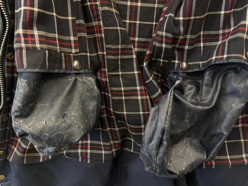 Barbour（バブアー）Barbour (バブアー) オイルドコート ブラック サイズ:記載なしの古着・服飾アイテム