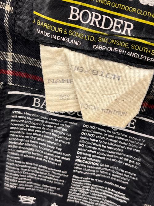 Barbour（バブアー）Barbour (バブアー) オイルドコート ブラック サイズ:記載なしの古着・服飾アイテム