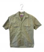 nonnativeノンネイティブ）の古着「オープンカラーシャツ」｜グリーン