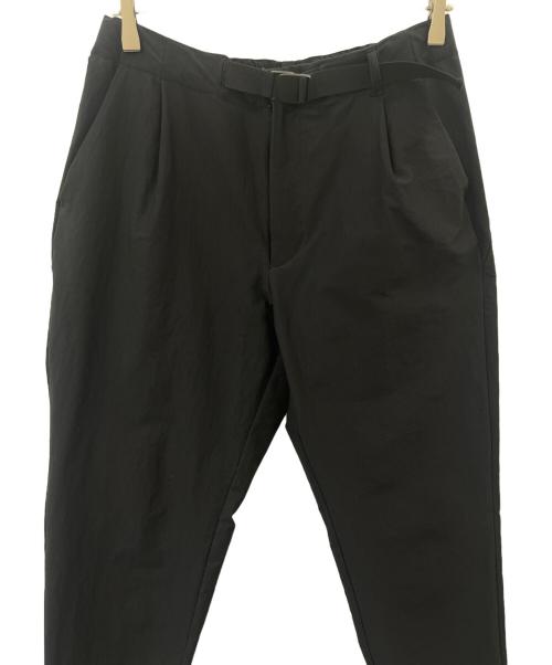 GOLDWIN（ゴールドウイン）GOLDWIN (ゴールドウイン) GOLDWIN  ワンタックテーパードストレッチツイルパンツ ブラック サイズ:Ｍの古着・服飾アイテム