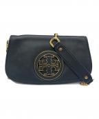 TORY BURCHトリーバーチ）の古着「チェーンショルダーバッグ」｜ブラック