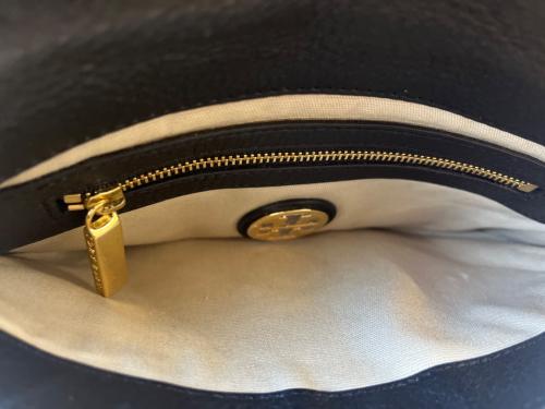 TORY BURCH（トリーバーチ）TORY BURCH (トリーバーチ) チェーンショルダーバッグ ブラックの古着・服飾アイテム