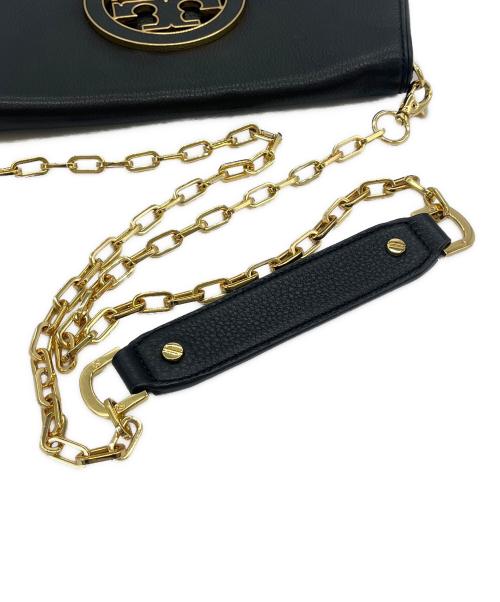 TORY BURCH（トリーバーチ）TORY BURCH (トリーバーチ) チェーンショルダーバッグ ブラックの古着・服飾アイテム