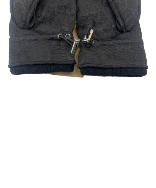 GUCCI（グッチ）GUCCI (グッチ) 手袋 ブラック サイズ:9 Mの古着・服飾アイテム